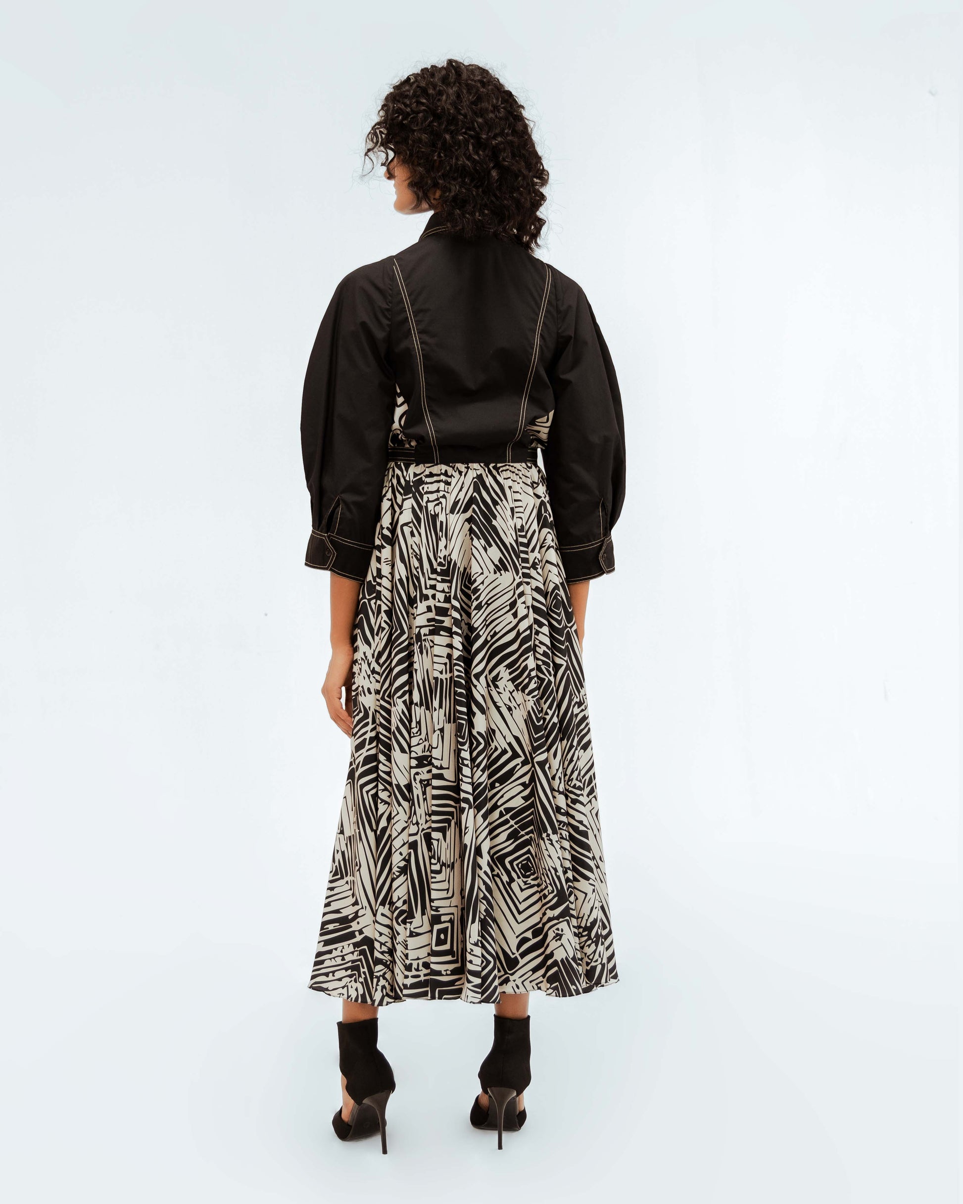 Florix Print Fable Dress - Leh Studios