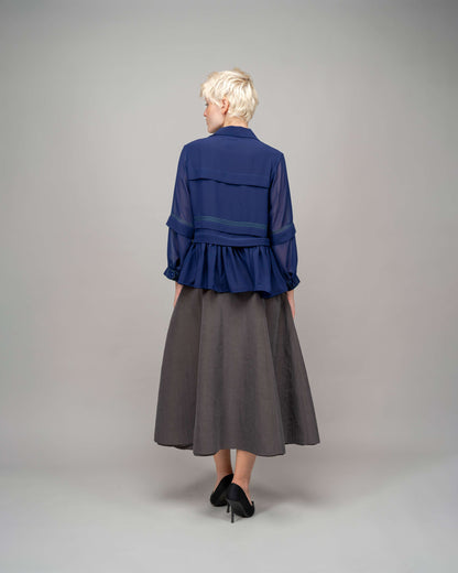 Pleated Fence Double Layer Top