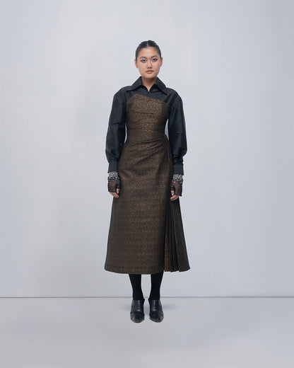 Maey Draped Dress