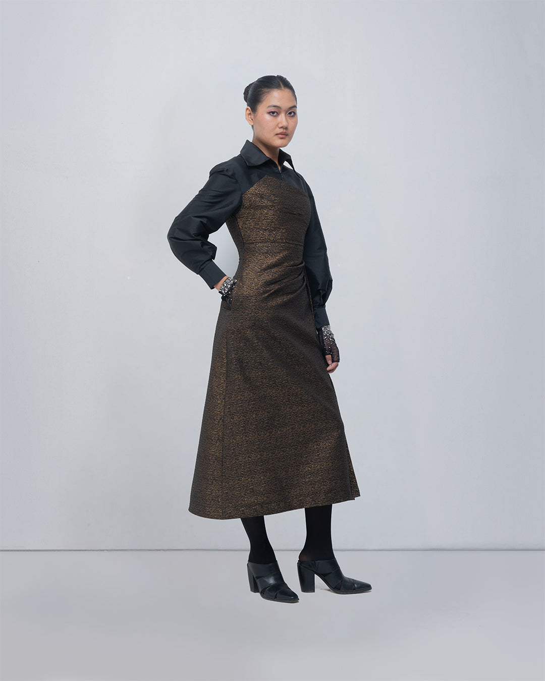 Maey Draped Dress
