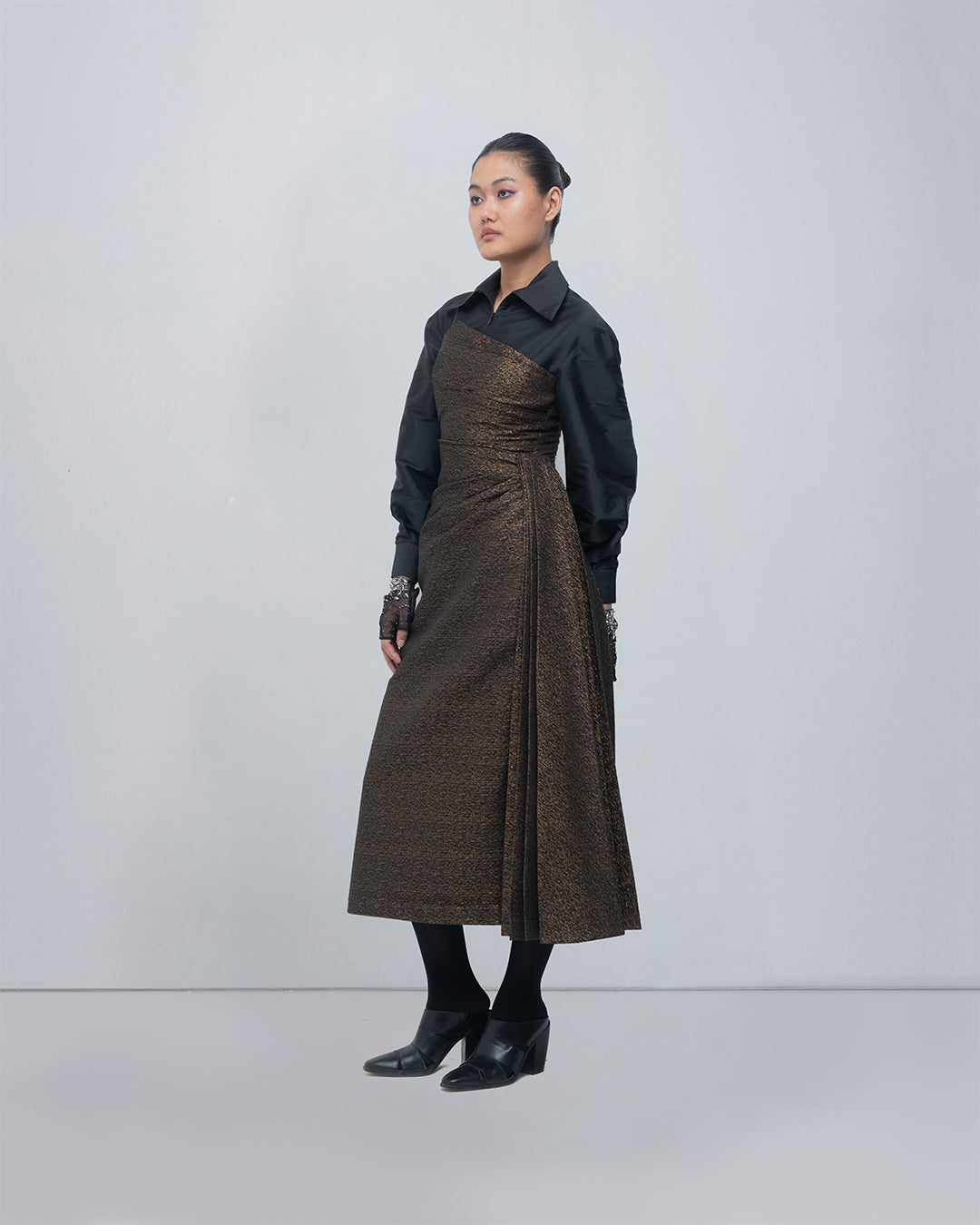Maey Draped Dress