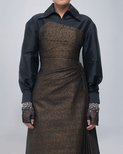 Maey Draped Dress