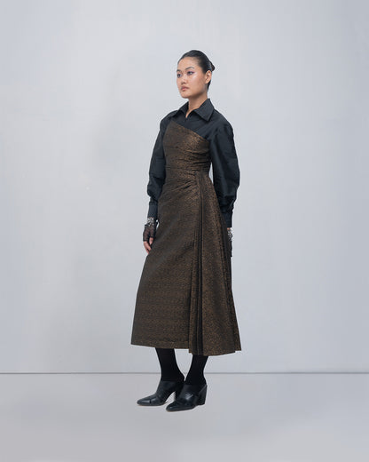 Maey Draped Dress