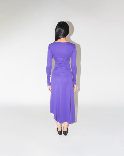 Iris Draped Dress