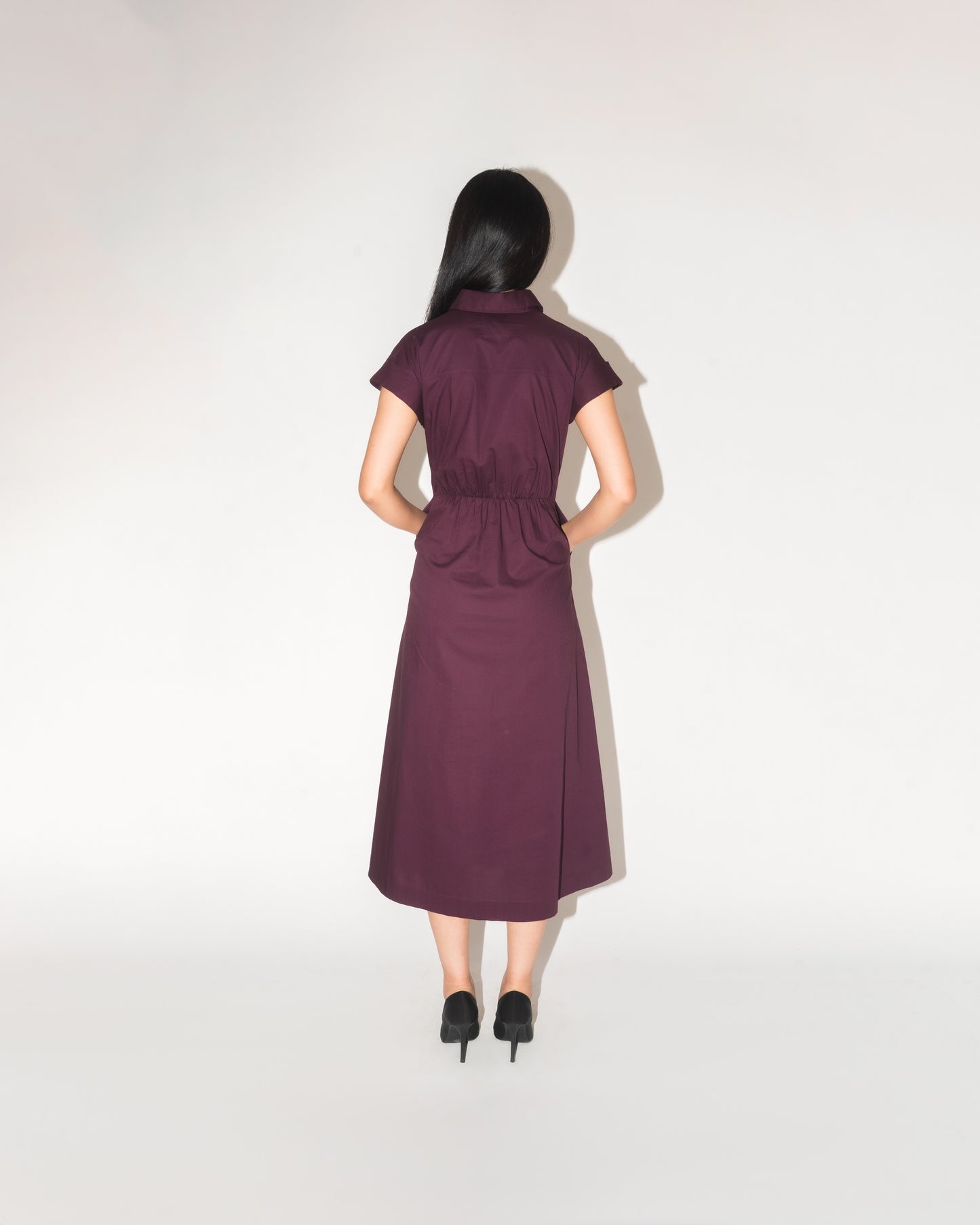 Twisted Draped Dress