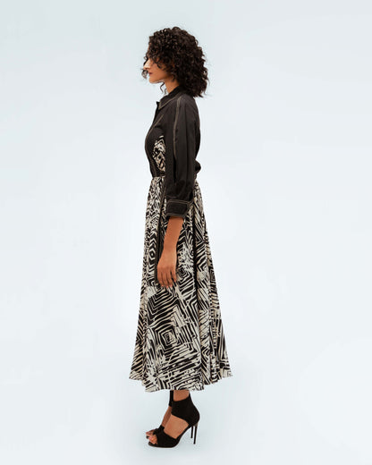 Florix Print Fable Dress - Leh Studios