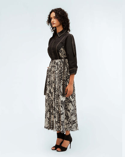 Florix Print Fable Dress - Leh Studios