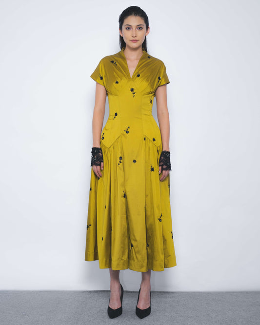 Oka Midi Dress - Leh Studios
