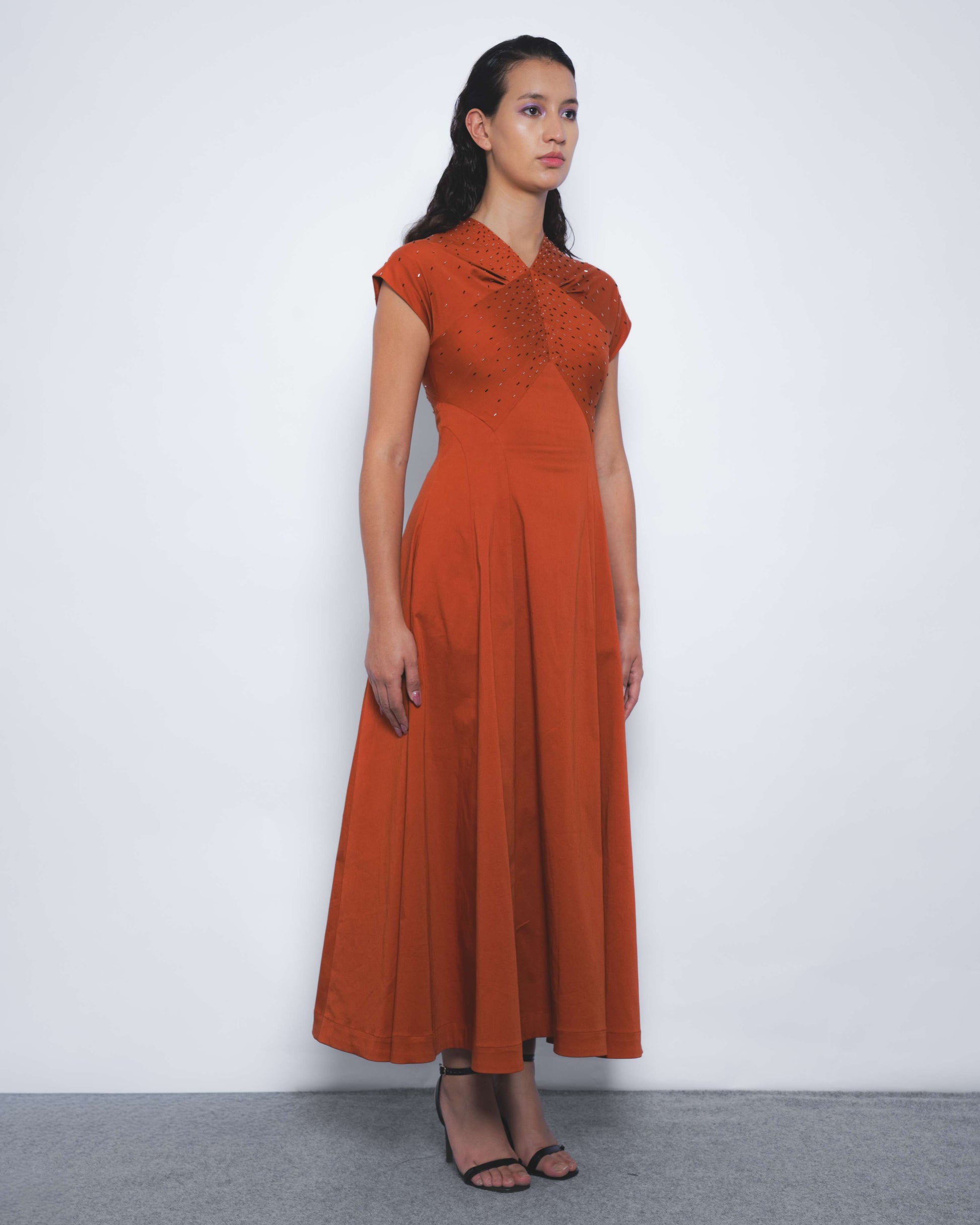 Brillo Flame Dress - Leh Studios