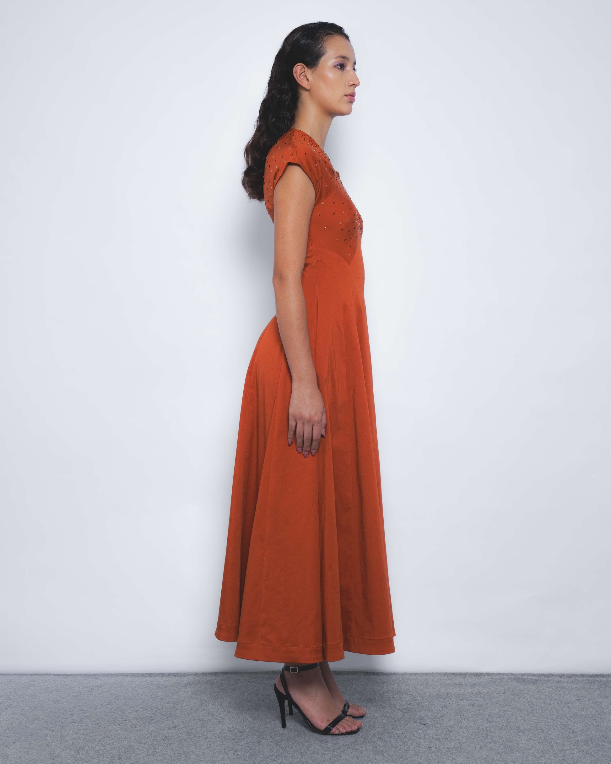 Brillo Flame Dress - Leh Studios