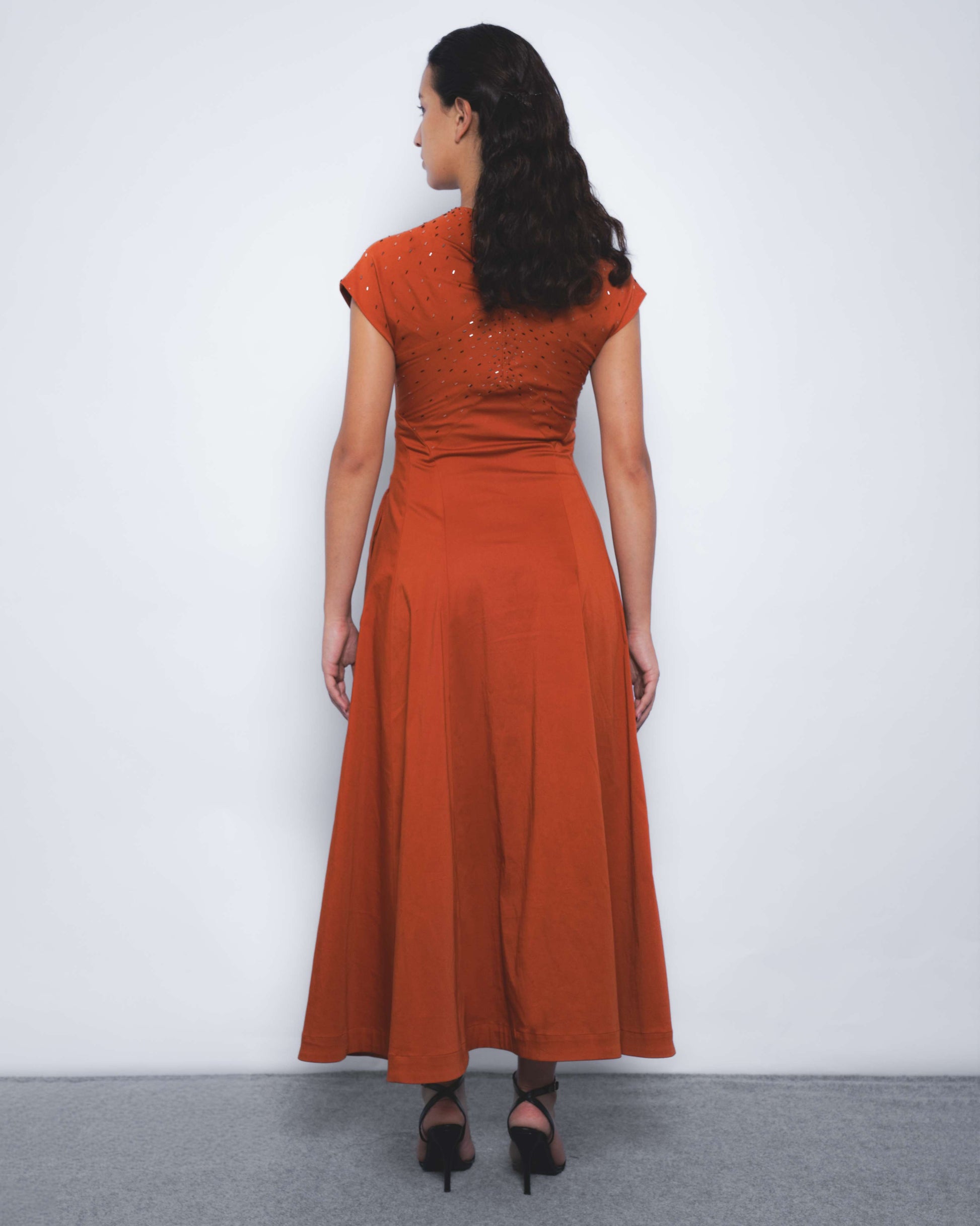 Brillo Flame Dress - Leh Studios