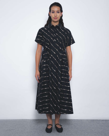 Sol Parka Dress in Spina Print - Leh Studios