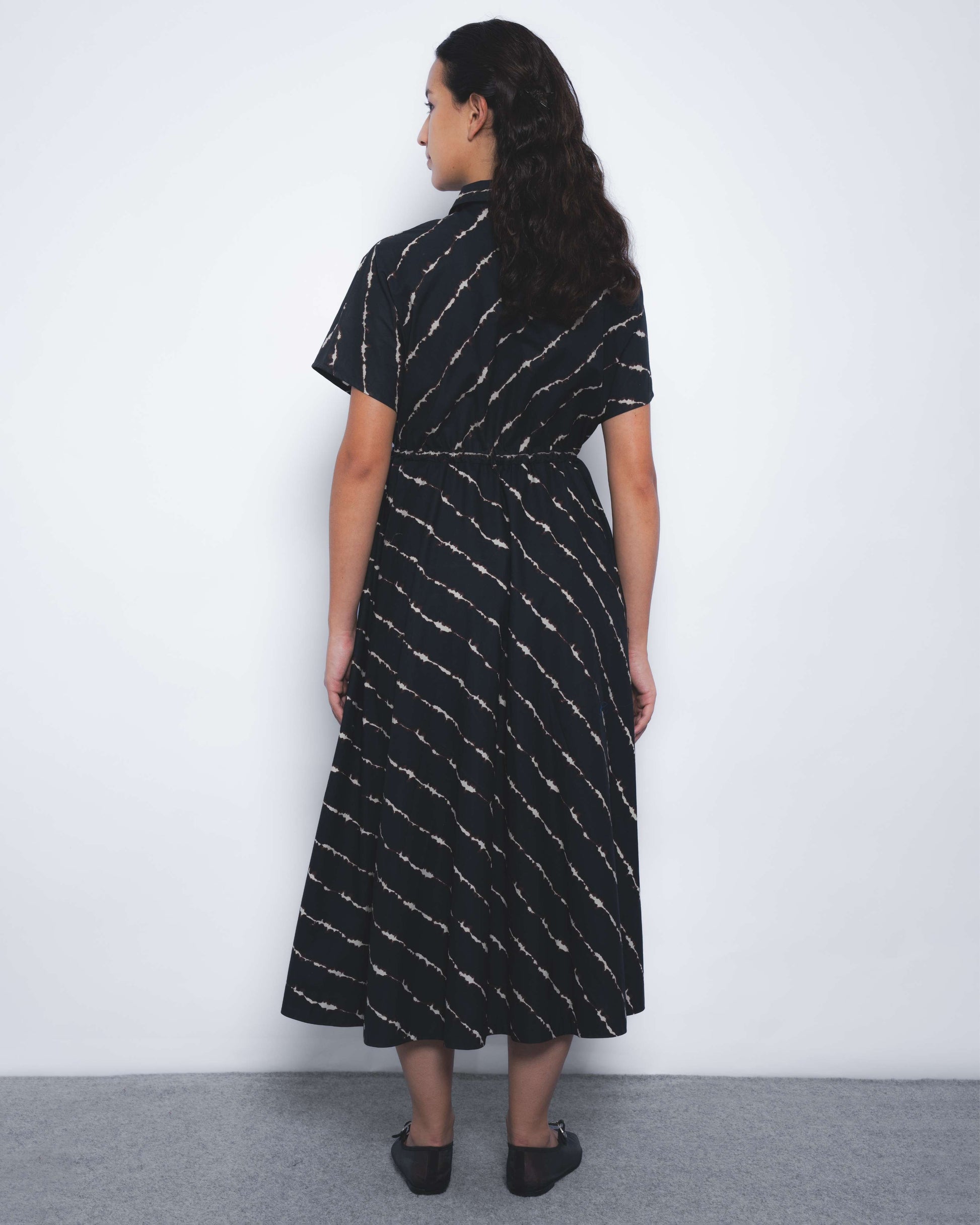 Sol Parka Dress in Spina Print - Leh Studios