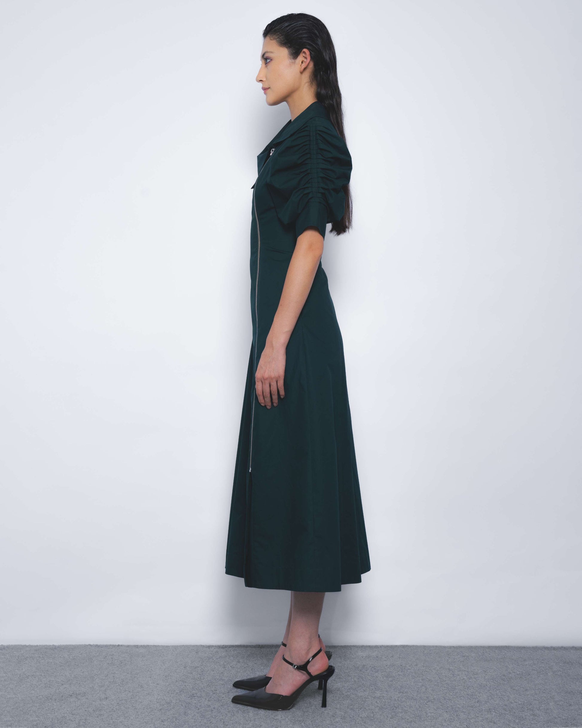Soir Zipper Dress - Leh Studios