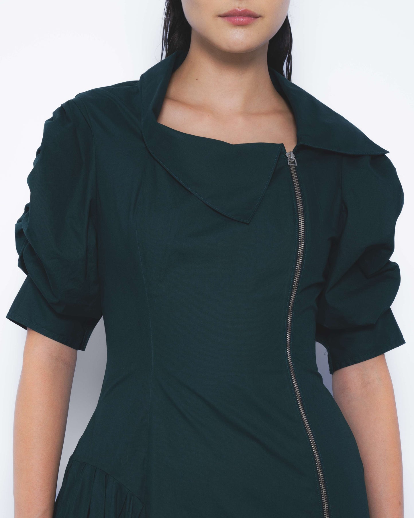 Soir Zipper Dress - Leh Studios