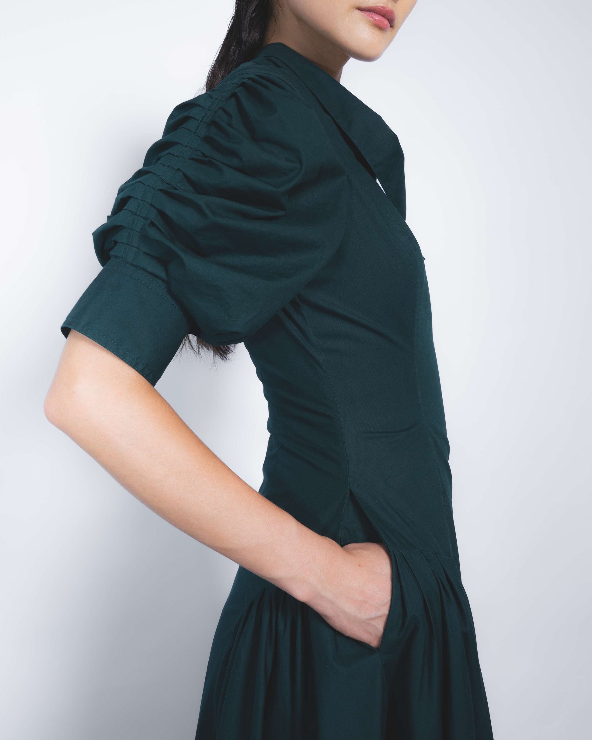 Soir Zipper Dress - Leh Studios