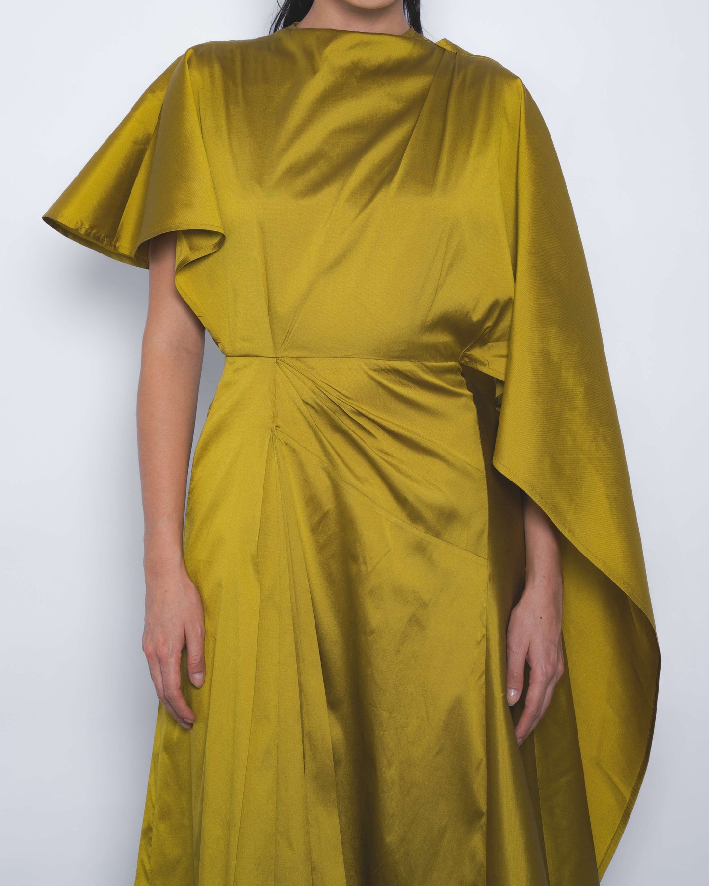 Velo Draped Dress - Leh Studios