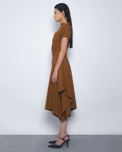 Rigzar Draped Dress - Leh Studios