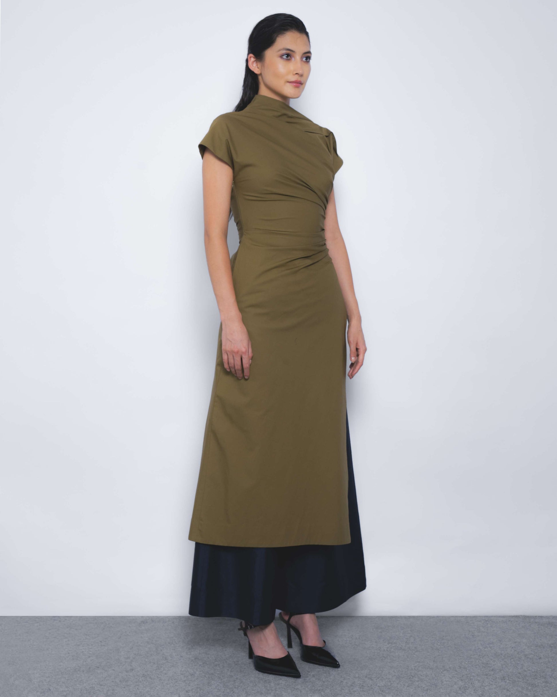 Arida Draped Tunic - Leh Studios