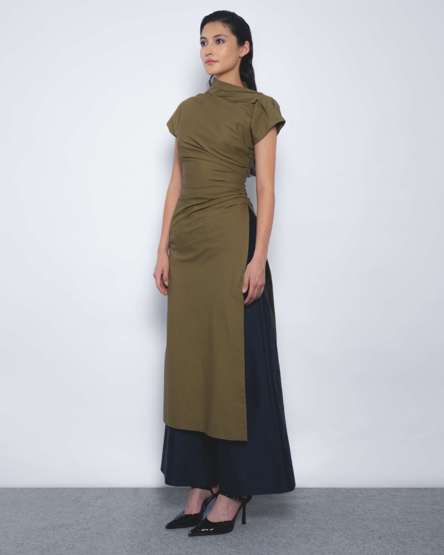 Arida Draped Tunic - Leh Studios
