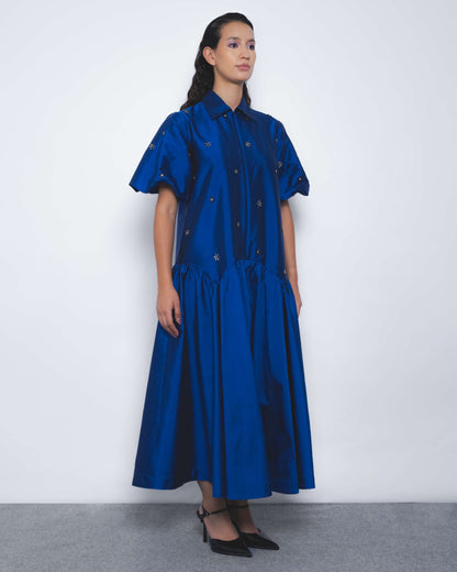 Cielo Embroidered Dress - Leh Studios