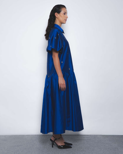 Cielo Embroidered Dress - Leh Studios