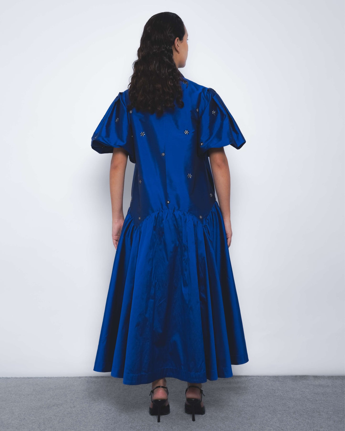 Cielo Embroidered Dress - Leh Studios