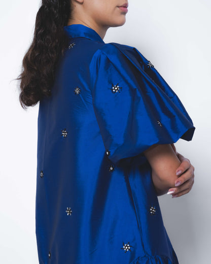 Cielo Embroidered Dress - Leh Studios