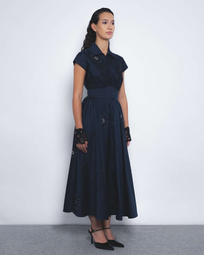 Yume Embroidered Dress - Leh Studios