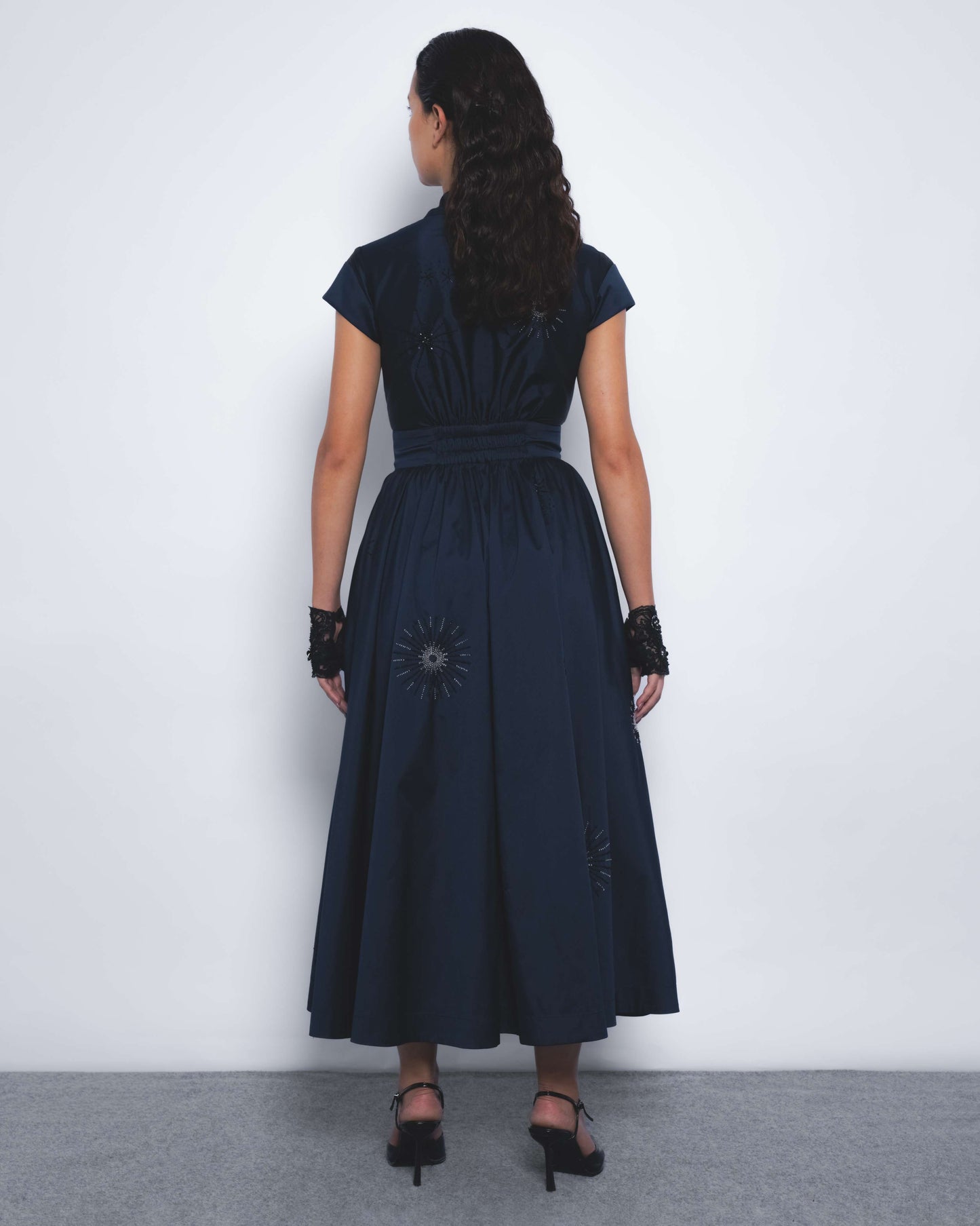 Yume Embroidered Dress - Leh Studios