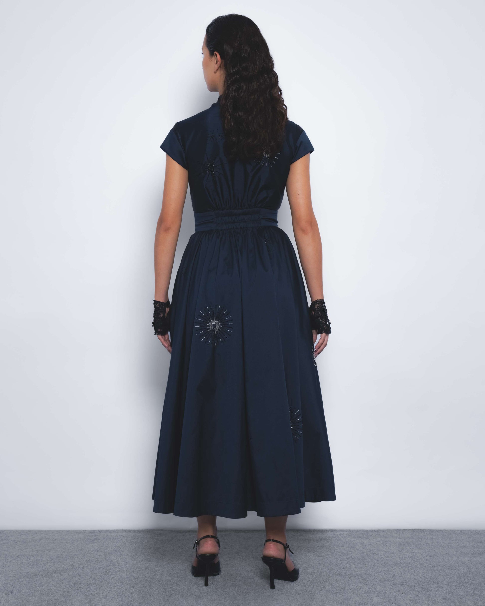 Yume Embroidered Dress - Leh Studios