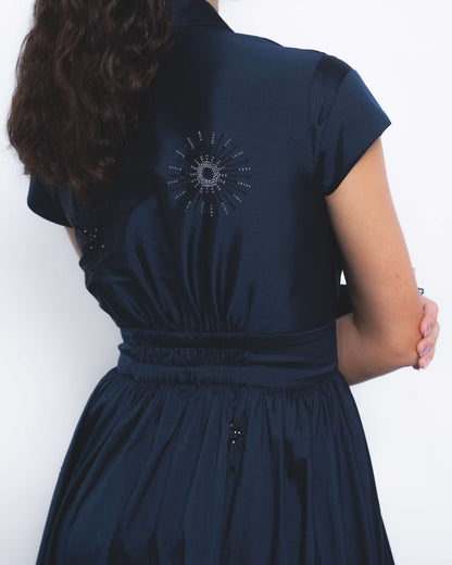 Yume Embroidered Dress - Leh Studios