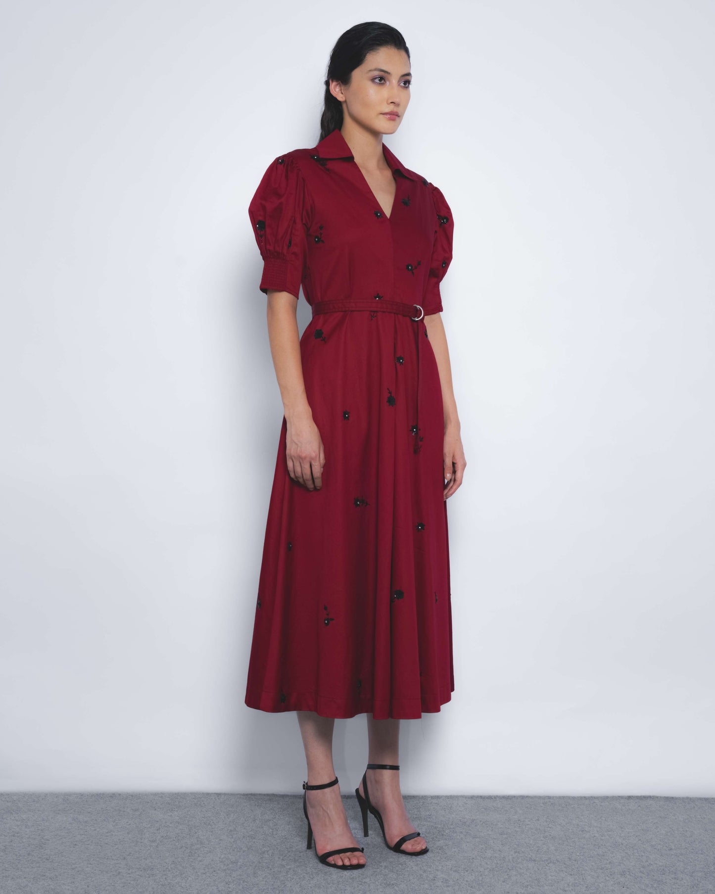 Ume Embroidered Dress - Leh Studios