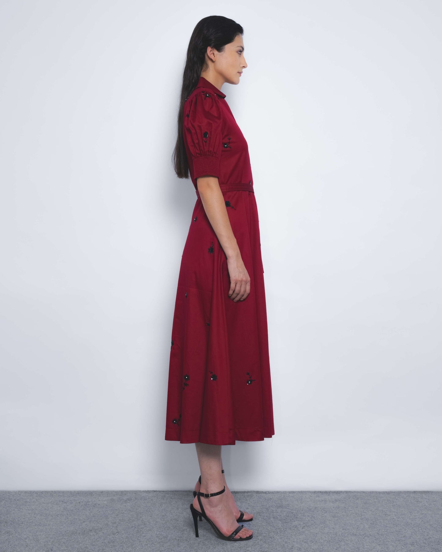 Ume Embroidered Dress - Leh Studios