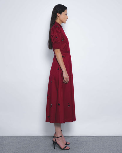 Ume Embroidered Dress - Leh Studios
