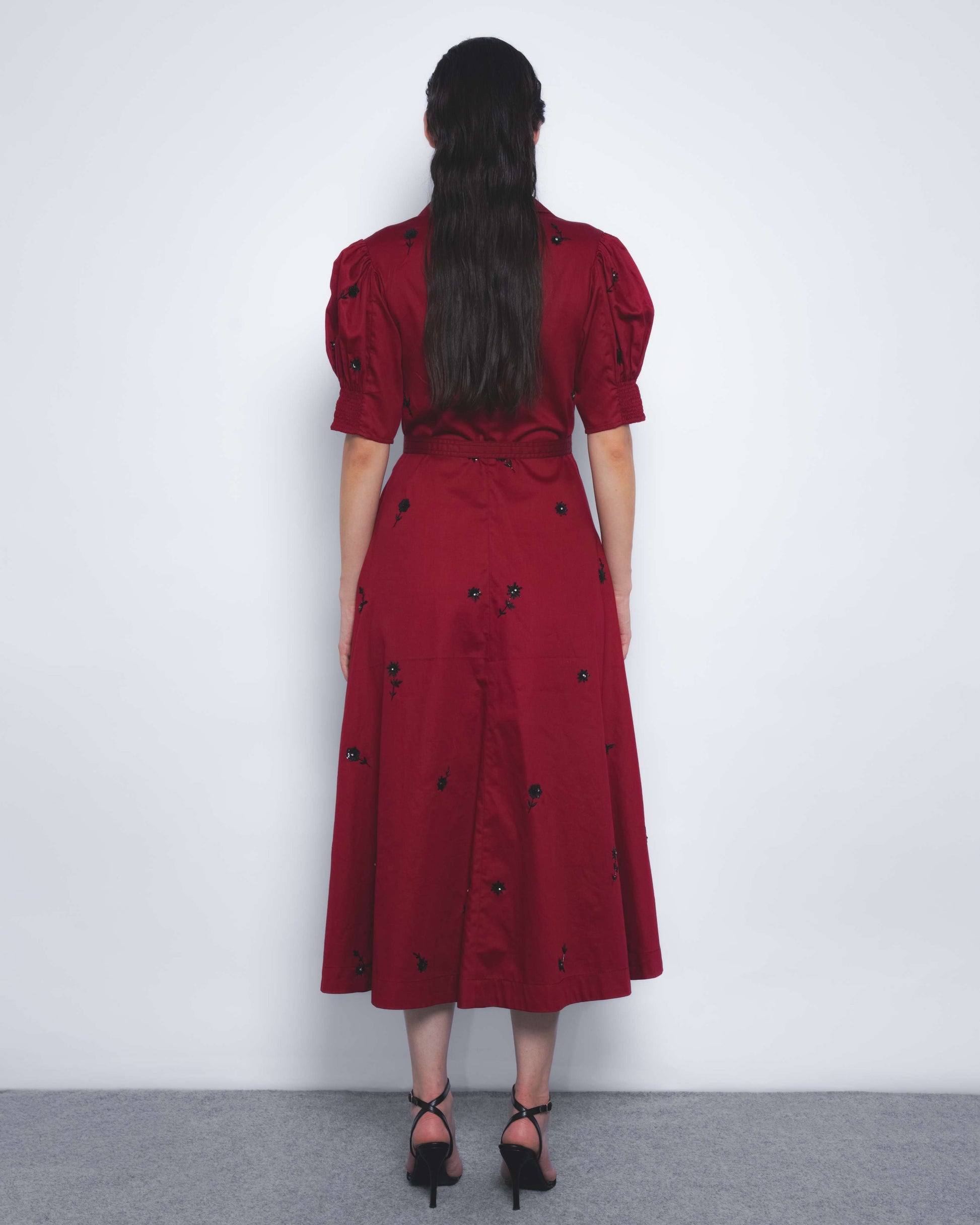 Ume Embroidered Dress - Leh Studios