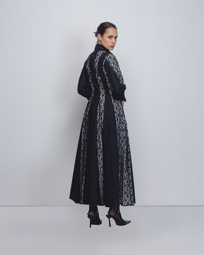 Lace Panelled Dress