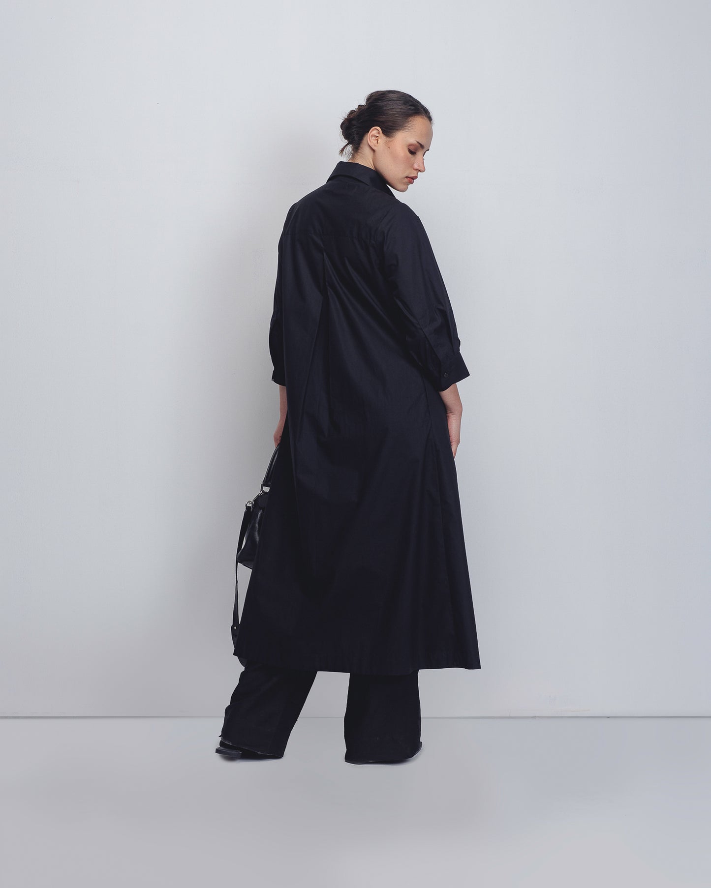 Column Shirt Dress