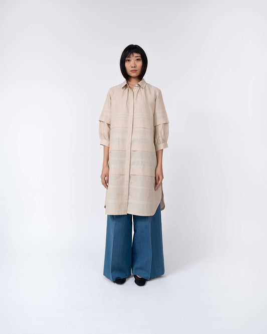 Pleated Fence Shirt
