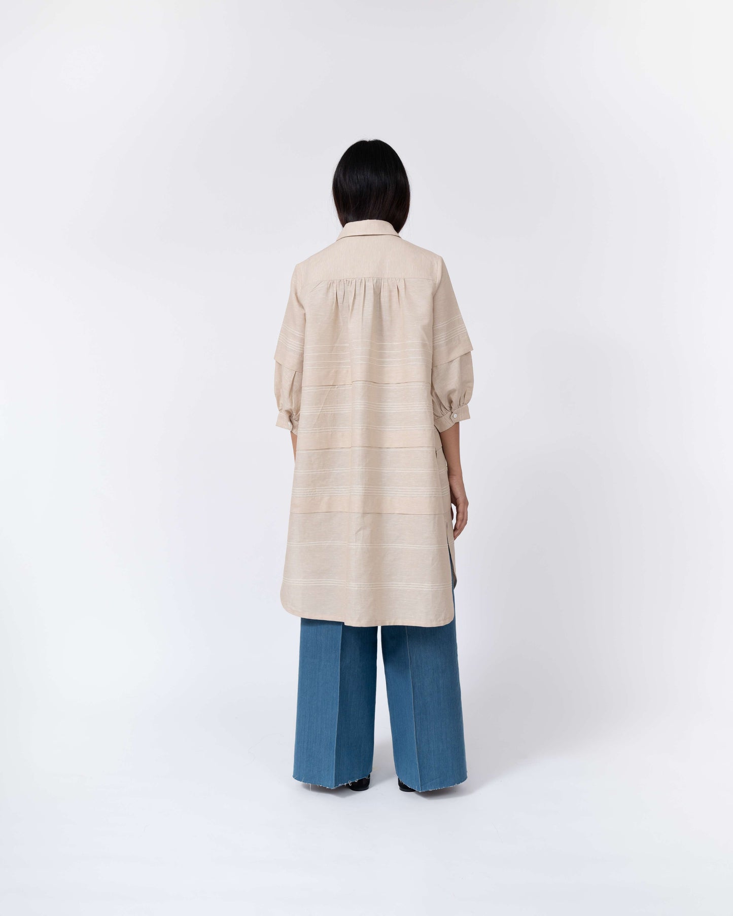 Pleated Fence Shirt