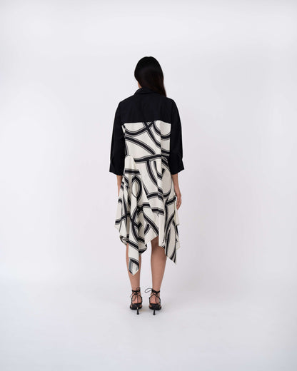Swrill Print New Hanker Dress