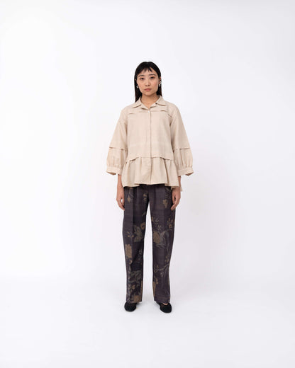 Pleated Fence Double Layer Top