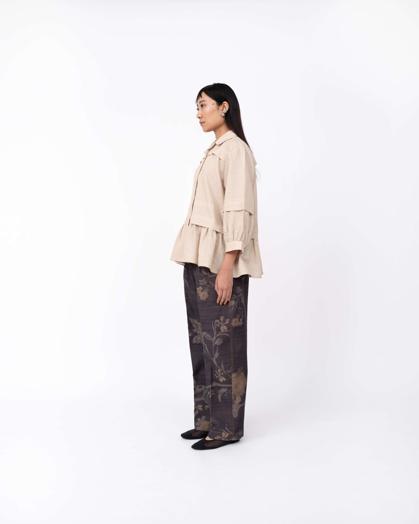 Pleated Fence Double Layer Top