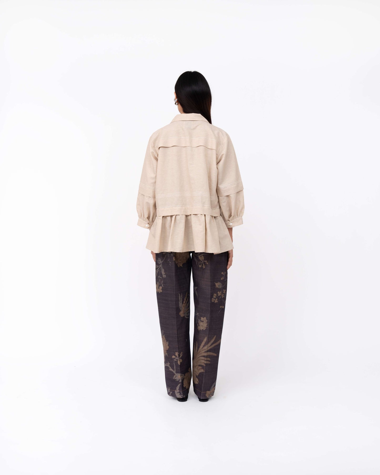 Pleated Fence Double Layer Top