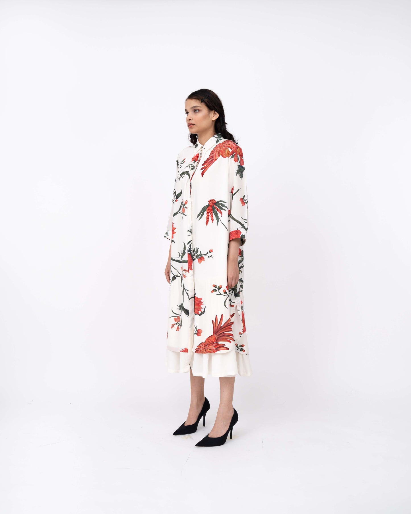 Summer Chints Double Layer Dress
