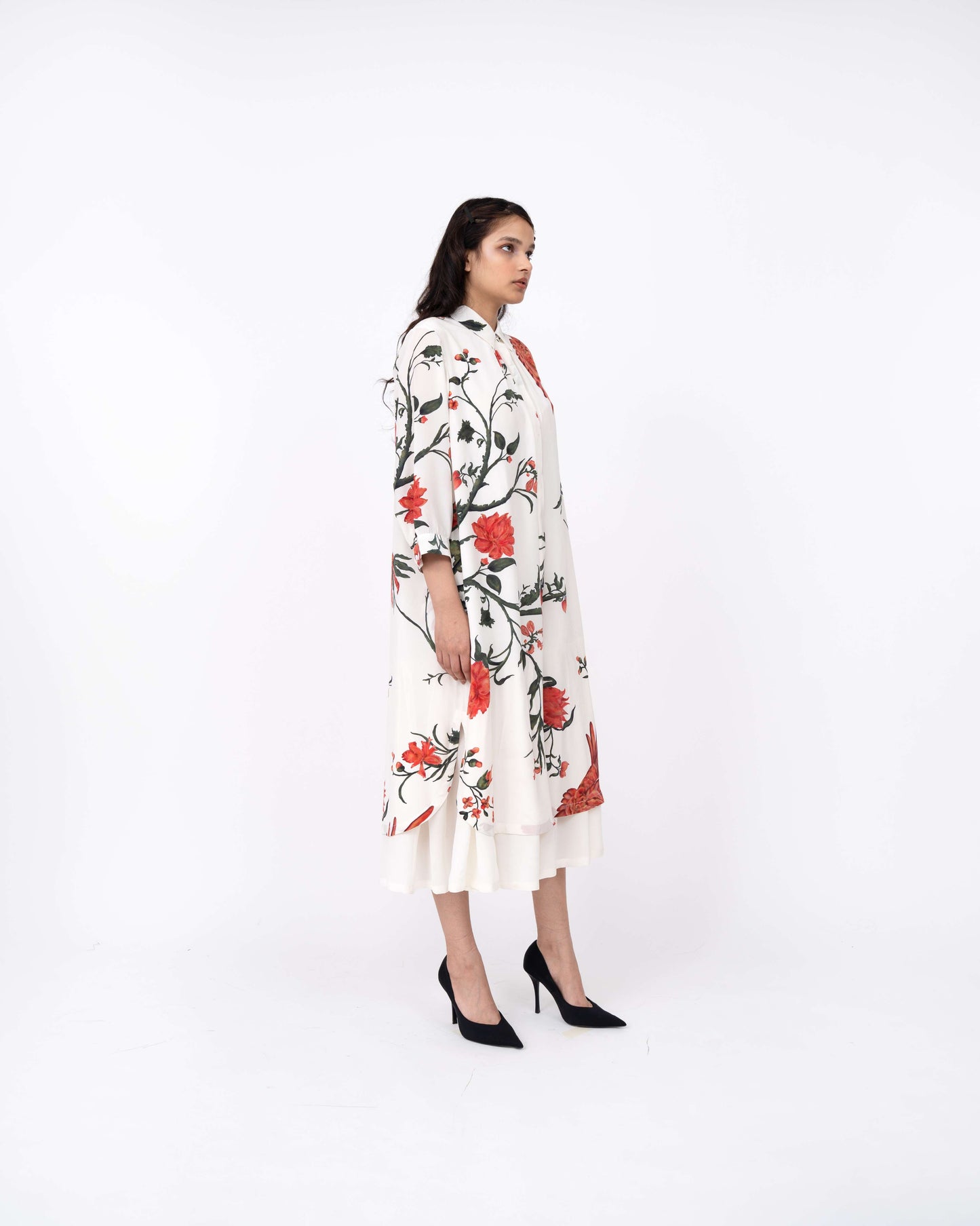 Summer Chints Double Layer Dress