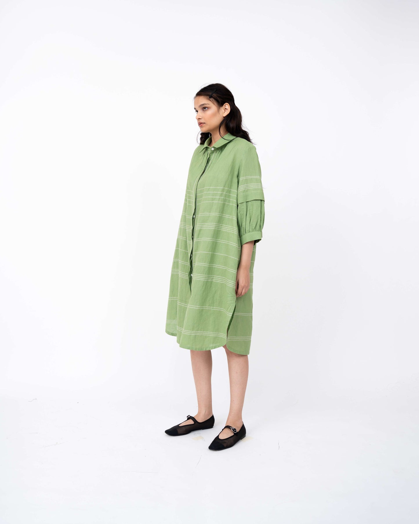Pleated Fence Shirt
