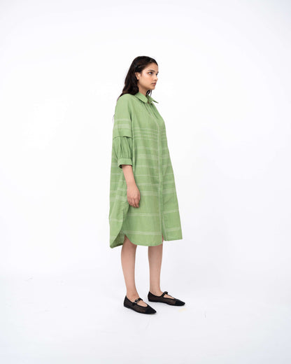 Pleated Fence Shirt
