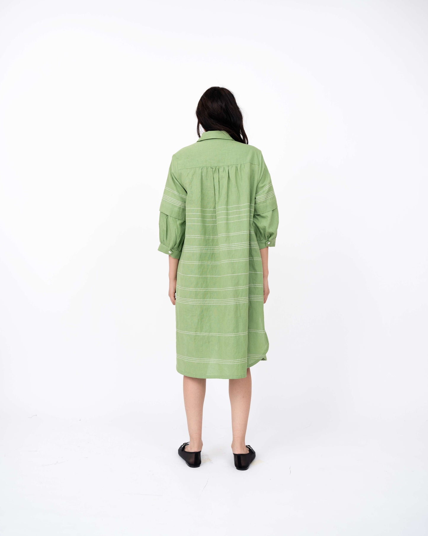 Pleated Fence Shirt