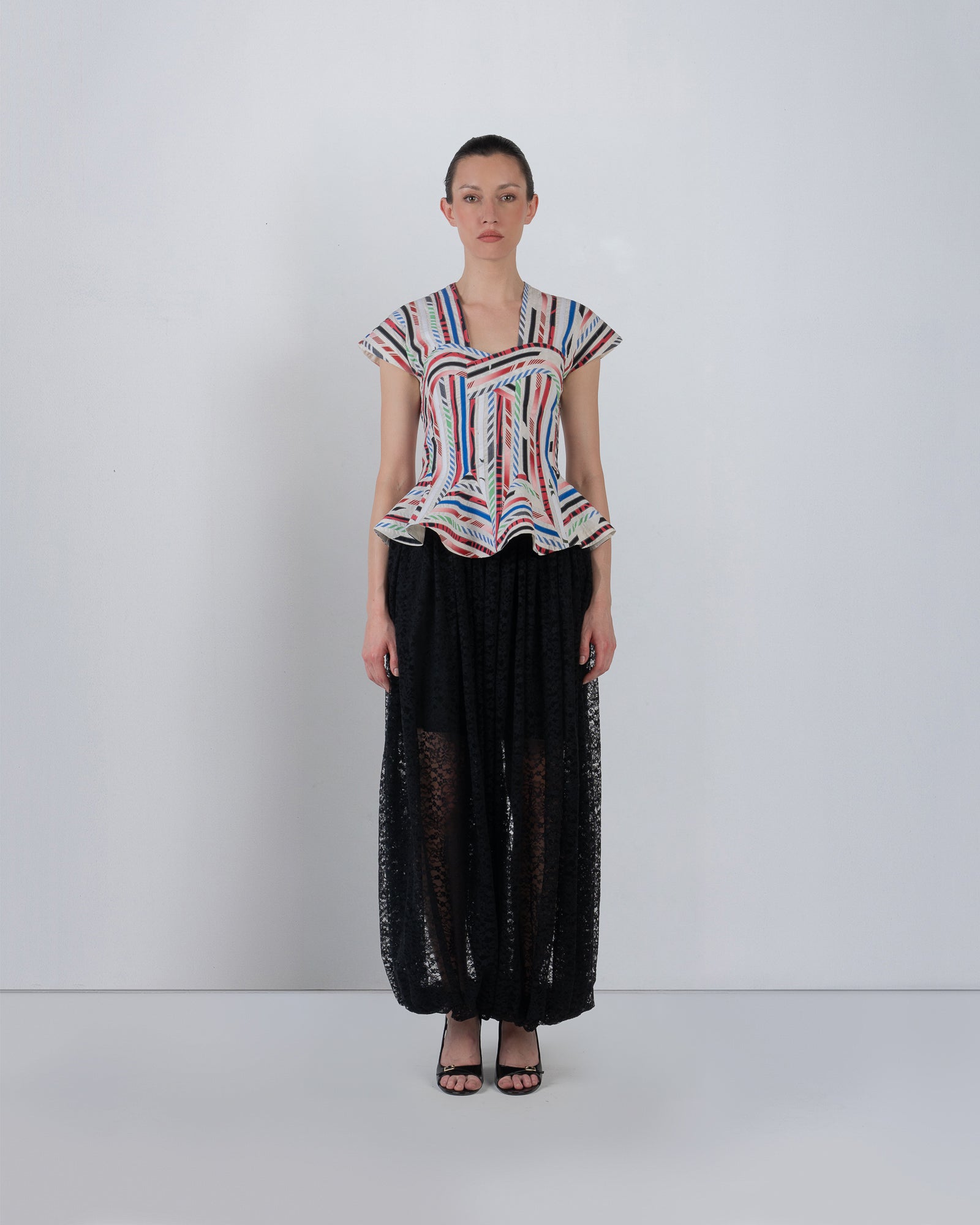 Lace Balloon Pants